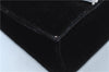 Authentic GUCCI Shoulder Hand Bag Purse Velour Leather Black J4748