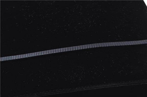 Authentic GUCCI Shoulder Hand Bag Purse Velour Leather Black J4748