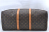 Authentic Louis Vuitton Monogram Keepall 50 Travel Boston Bag M41426 LV J4754