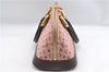 Authentic Louis Vuitton Monogram Mini Alma Ron Hand Bag Pink M92207 LV J4765