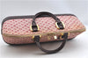Authentic Louis Vuitton Monogram Mini Alma Ron Hand Bag Pink M92207 LV J4765