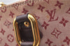 Authentic Louis Vuitton Monogram Mini Alma Ron Hand Bag Pink M92207 LV J4765