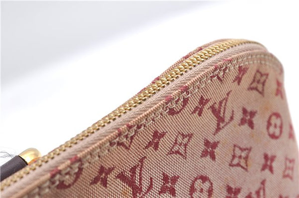 Authentic Louis Vuitton Monogram Mini Alma Ron Hand Bag Pink M92207 LV J4765