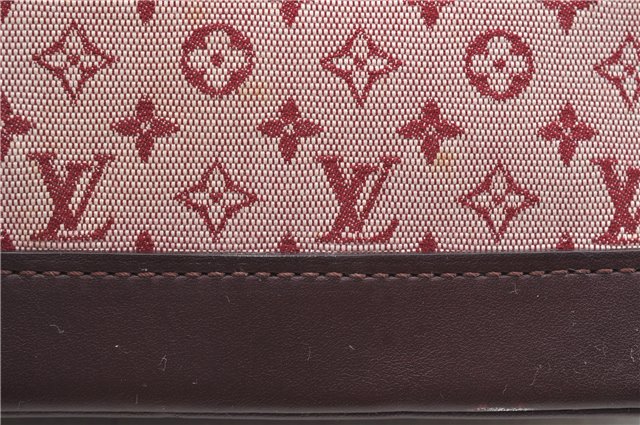 Authentic Louis Vuitton Monogram Mini Alma Ron Hand Bag Pink M92207 LV J4765