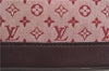 Authentic Louis Vuitton Monogram Mini Alma Ron Hand Bag Pink M92207 LV J4765