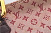 Authentic Louis Vuitton Monogram Mini Alma Ron Hand Bag Pink M92207 LV J4765