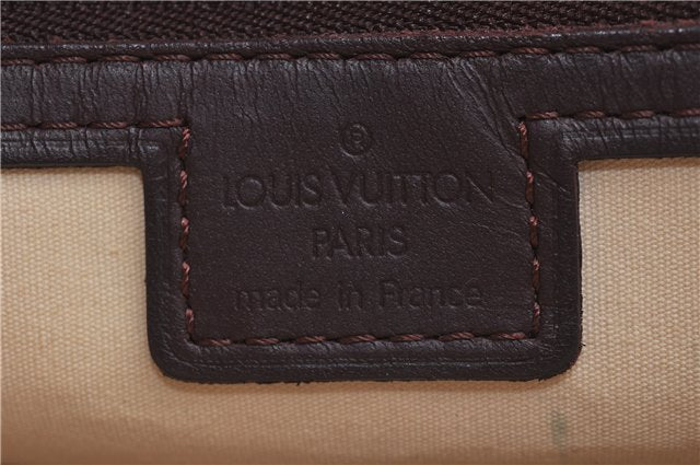 Authentic Louis Vuitton Monogram Mini Alma Ron Hand Bag Pink M92207 LV J4765