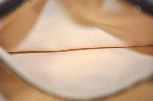 Authentic Louis Vuitton Monogram Mini Alma Ron Hand Bag Pink M92207 LV J4765