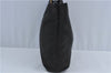 Authentic PRADA Nylon Tessuto Nylon Leather Shoulder Hand Bag Black J4885