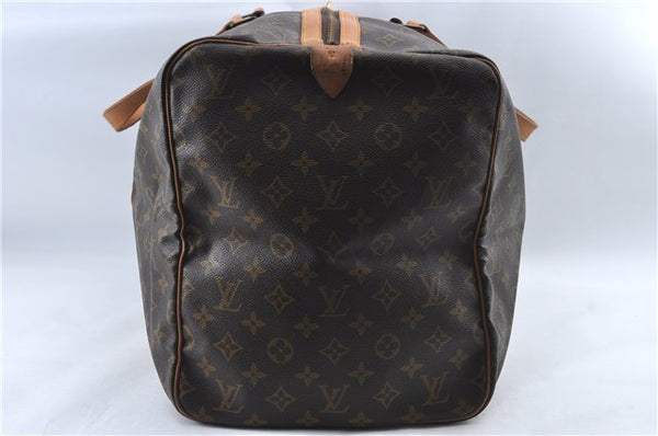 Authentic Louis Vuitton Monogram Sac Souple55 Hand Boston Bag M41622 LV J4954