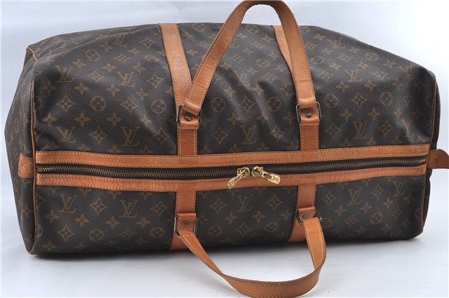 Authentic Louis Vuitton Monogram Sac Souple55 Hand Boston Bag M41622 LV J4954