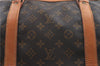 Authentic Louis Vuitton Monogram Sac Souple55 Hand Boston Bag M41622 LV J4954