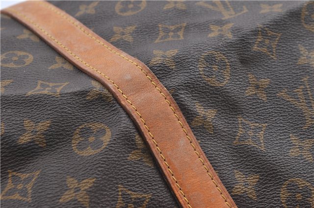 Authentic Louis Vuitton Monogram Sac Souple55 Hand Boston Bag M41622 LV J4954