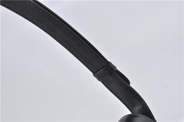 Authentic GUCCI Shoulder Cross Body Hand Bag Purse Leather Black J4957