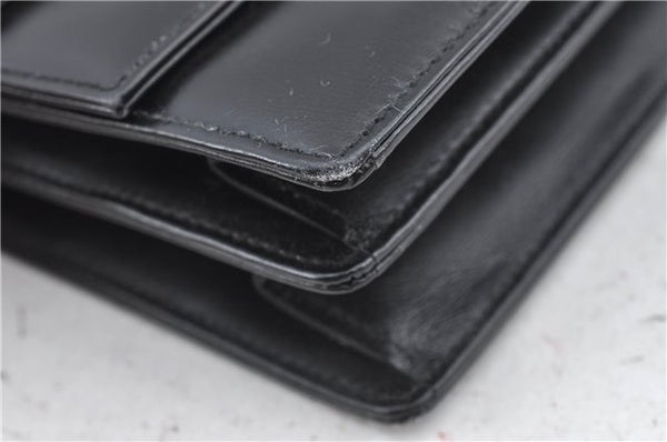 Authentic GUCCI Shoulder Cross Body Hand Bag Purse Leather Black J4957