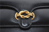 Authentic GUCCI Shoulder Cross Body Hand Bag Purse Leather Black J4957