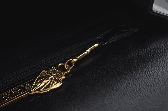 Authentic GUCCI Shoulder Cross Body Hand Bag Purse Leather Black J4957