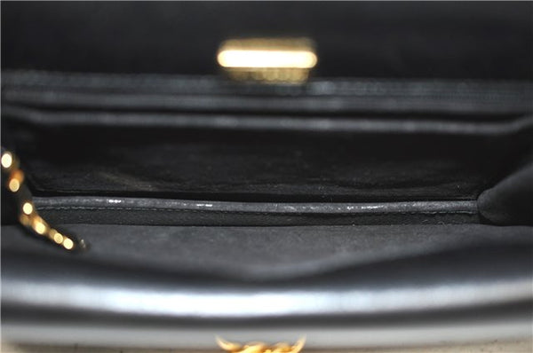 Authentic GUCCI Shoulder Cross Body Hand Bag Purse Leather Black J4957