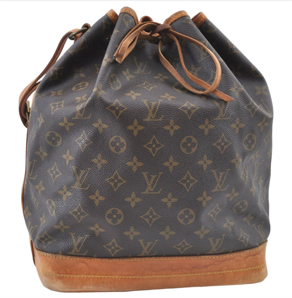 Authentic Louis Vuitton Monogram Noe Shoulder Bag M42224 LV J4982