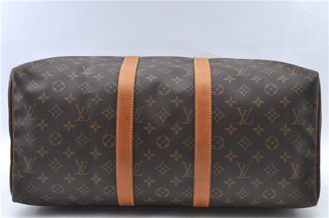 Authentic Louis Vuitton Monogram Keepall 45 Travel Boston Bag M41428 LV J5002