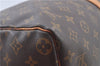 Authentic Louis Vuitton Monogram Keepall 45 Travel Boston Bag M41428 LV J5002