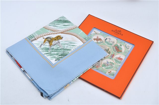 Authentic HERMES Carre 90 Scarf 