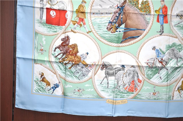 Authentic HERMES Carre 90 Scarf 