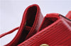 Authentic Louis Vuitton Epi Petit Noe Shoulder Drawstring Bag M44107 Red J5089
