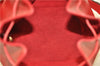 Authentic Louis Vuitton Epi Petit Noe Shoulder Drawstring Bag M44107 Red J5089