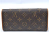 Authentic Louis Vuitton Monogram Pochette Twin PM Shoulder Bag M51854 LV J5123