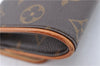 Authentic Louis Vuitton Monogram Pochette Twin PM Shoulder Bag M51854 LV J5123