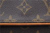 Authentic Louis Vuitton Monogram Pochette Twin PM Shoulder Bag M51854 LV J5123