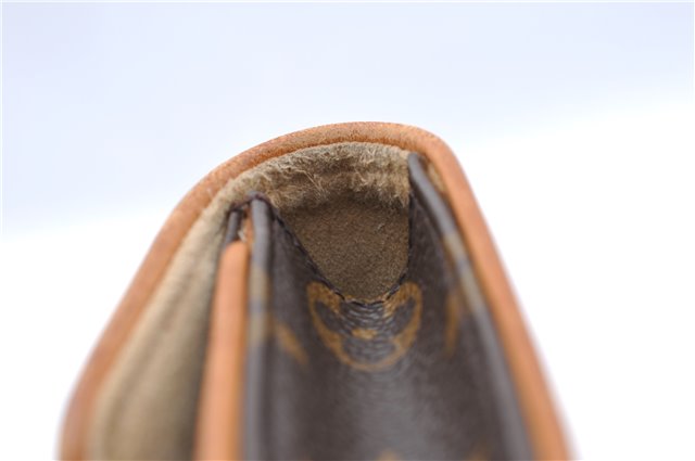 Authentic Louis Vuitton Monogram Pochette Twin PM Shoulder Bag M51854 LV J5123