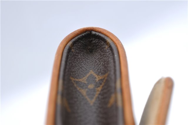 Authentic Louis Vuitton Monogram Pochette Twin PM Shoulder Bag M51854 LV J5123