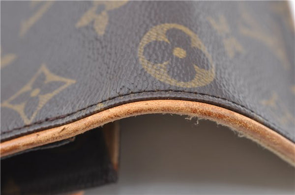 Authentic Louis Vuitton Monogram Pochette Twin PM Shoulder Bag M51854 LV J5123