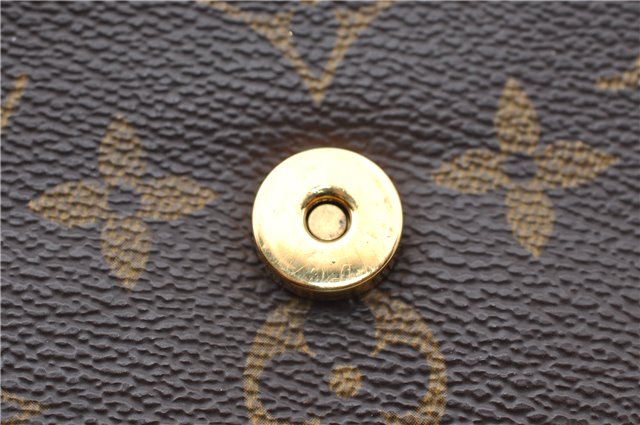 Authentic Louis Vuitton Monogram Pochette Twin PM Shoulder Bag M51854 LV J5123