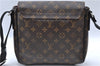 Auth Louis Vuitton Monogram Macassar District PM Shoulder Bag M40935 LV J5127