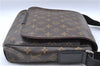 Auth Louis Vuitton Monogram Macassar District PM Shoulder Bag M40935 LV J5127