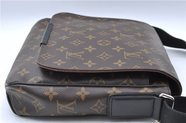 Auth Louis Vuitton Monogram Macassar District PM Shoulder Bag M40935 LV J5127