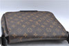 Auth Louis Vuitton Monogram Macassar District PM Shoulder Bag M40935 LV J5127