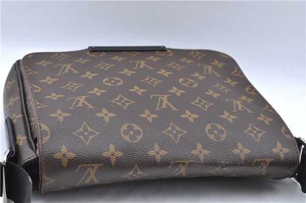 Auth Louis Vuitton Monogram Macassar District PM Shoulder Bag M40935 LV J5127