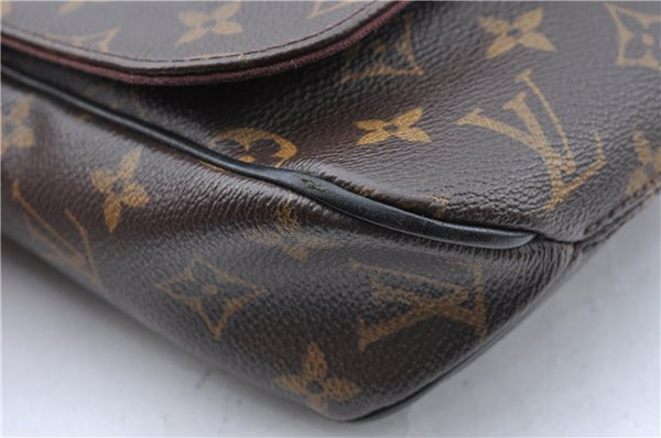 Auth Louis Vuitton Monogram Macassar District PM Shoulder Bag M40935 LV J5127