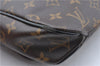 Auth Louis Vuitton Monogram Macassar District PM Shoulder Bag M40935 LV J5127