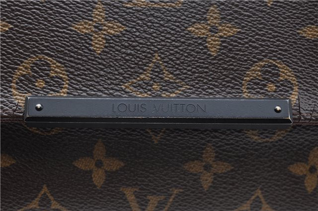 Auth Louis Vuitton Monogram Macassar District PM Shoulder Bag M40935 LV J5127