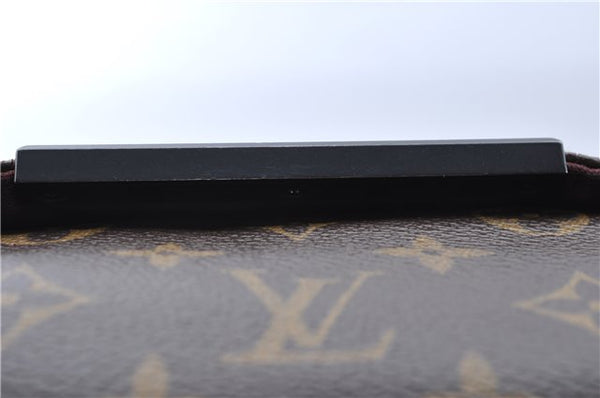 Auth Louis Vuitton Monogram Macassar District PM Shoulder Bag M40935 LV J5127