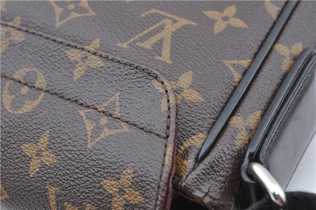 Auth Louis Vuitton Monogram Macassar District PM Shoulder Bag M40935 LV J5127
