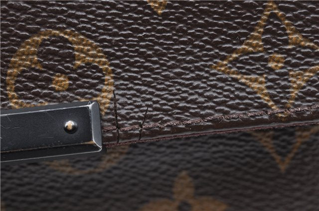 Auth Louis Vuitton Monogram Macassar District PM Shoulder Bag M40935 LV J5127