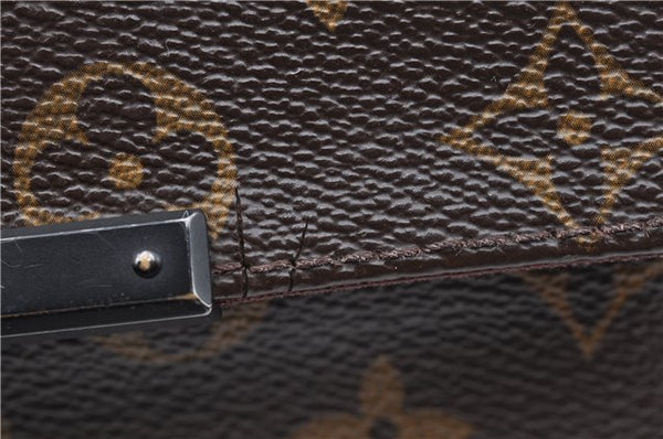 Auth Louis Vuitton Monogram Macassar District PM Shoulder Bag M40935 LV J5127