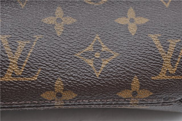 Auth Louis Vuitton Monogram Macassar District PM Shoulder Bag M40935 LV J5127