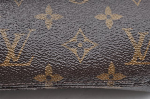 Auth Louis Vuitton Monogram Macassar District PM Shoulder Bag M40935 LV J5127